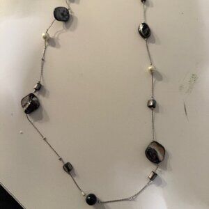 Iridescent Stone Necklace
